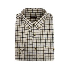 CHEMISE NATURE MARINE/TAUPE