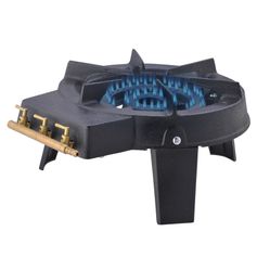 RECHAUD FONTE X3 BRULEURS +PIEDS+ROBINETS