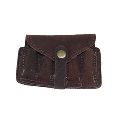 POCHETTE 5 BALLES LISSE CROUTE CUIR