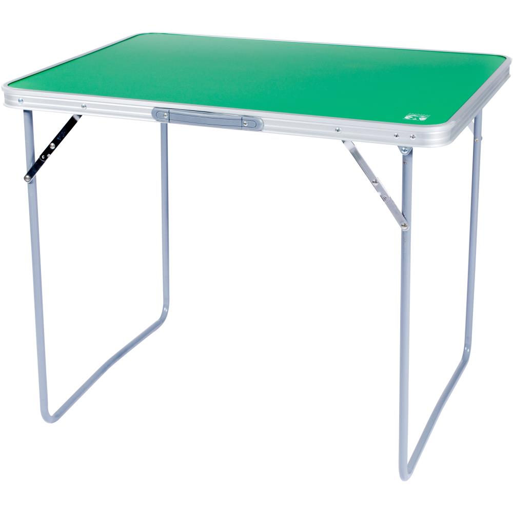Table de "camp" vert 80x60xh67cm